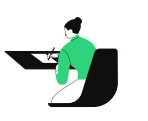 woman writing